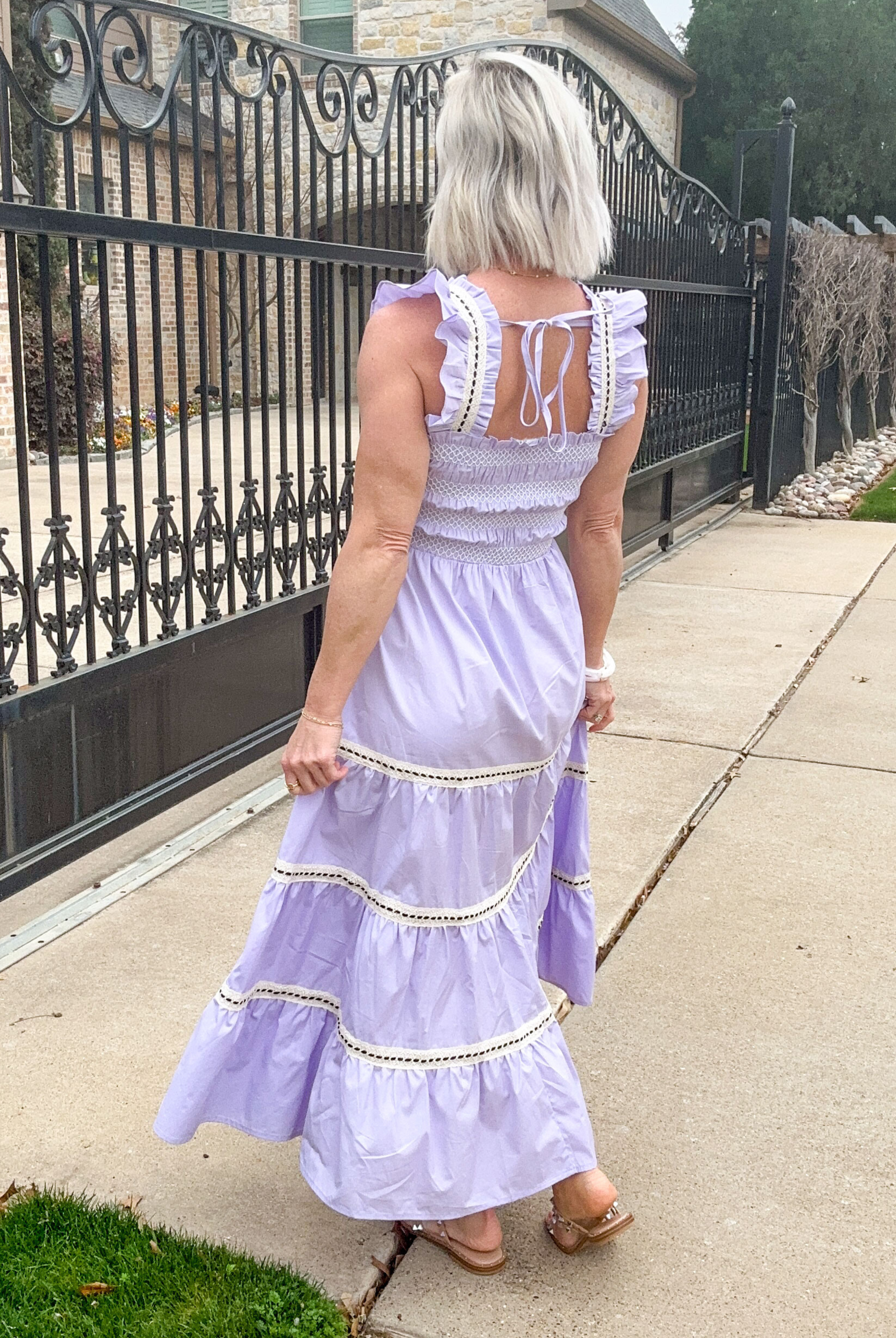 Lavender Haze Midi Dress-Midi Dress-In the Beginning-Go Big U, Women's Fashion Boutique Located in Dallas, TX