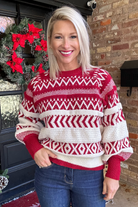 Apres Ski Sweater-Sweater-Vine and Love-Go Big U, Women's Fashion Boutique Located in Dallas, TX