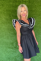 SO Dramatic Dress-Dresses-Entro-Go Big U, Women's Fashion Boutique Located in Dallas, TX