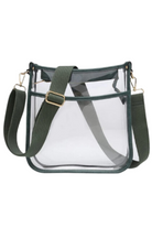 Large Clear Crossbody-crossybody-Jen & Co.-Go Big U, Women's Fashion Boutique Located in Dallas, TX