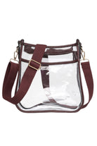 Large Clear Crossbody-crossybody-Jen & Co.-Go Big U, Women's Fashion Boutique Located in Dallas, TX