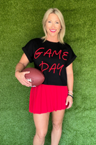 Gameday Feels Tee-T-shirt-Le Lis-Go Big U, Women's Fashion Boutique Located in Dallas, TX