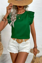 9-5 Blouse-blouse-Lily Clothing-Go Big U, Women's Fashion Boutique Located in Dallas, TX