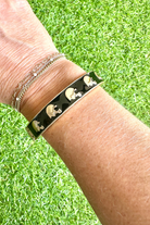 Hinge Bangle - Football Helmets-Bracelets-Canvas Style-Go Big U, Women's Fashion Boutique Located in Dallas, TX