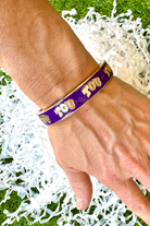 Hinge Bangle - TCU-Bracelets-Canvas Style-Go Big U, Women's Fashion Boutique Located in Dallas, TX