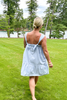 Poolside Summer Dress - Light Blue-Dresses-Hyfve-Go Big U, Women's Fashion Boutique Located in Dallas, TX