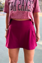 Backhand Active Skirt-Skirt-Rae Mode-Go Big U, Women's Fashion Boutique Located in Dallas, TX