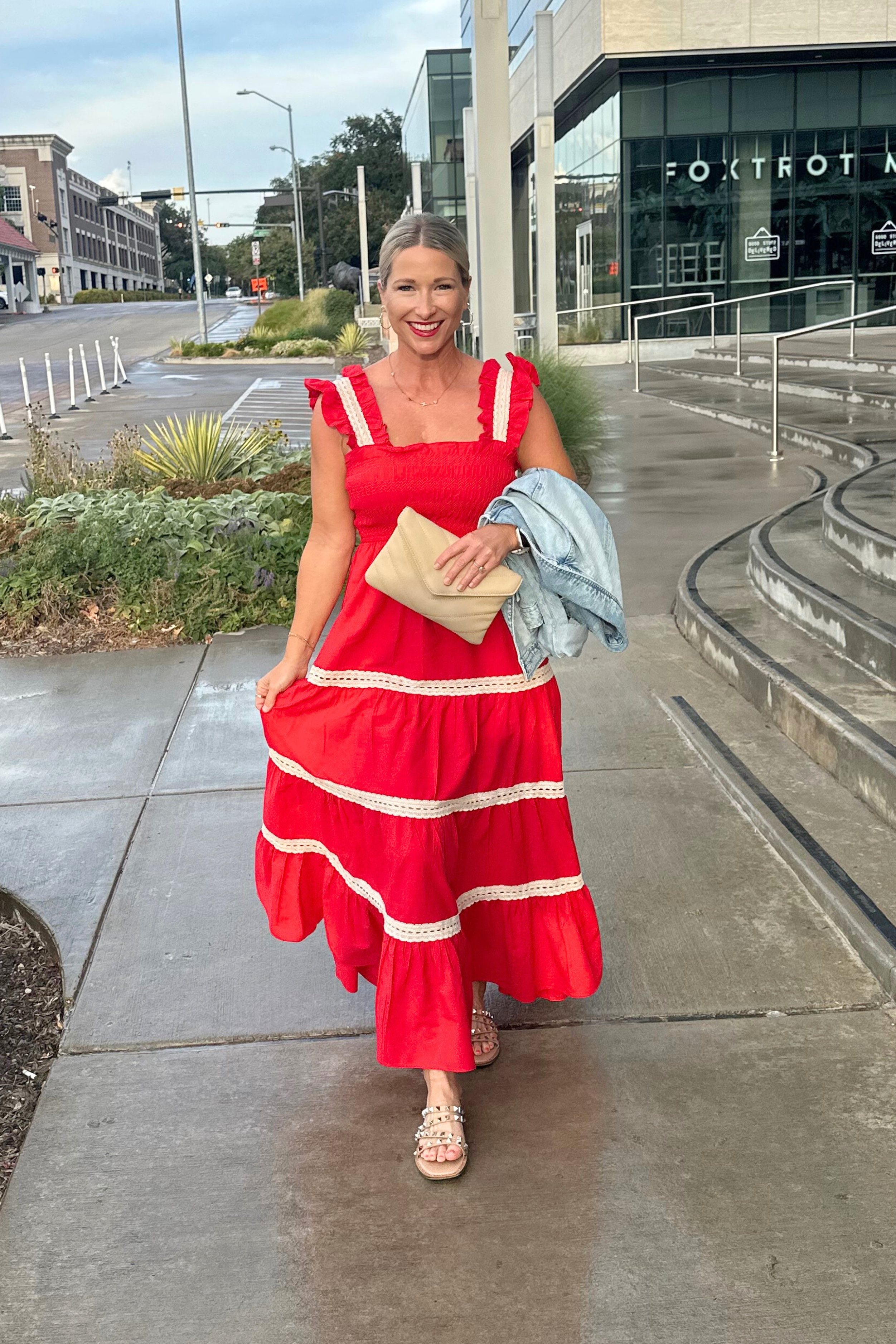 Lady in Red Maxi Dress-maxi dress-Pinch-Go Big U, Women's Fashion Boutique Located in Dallas, TX