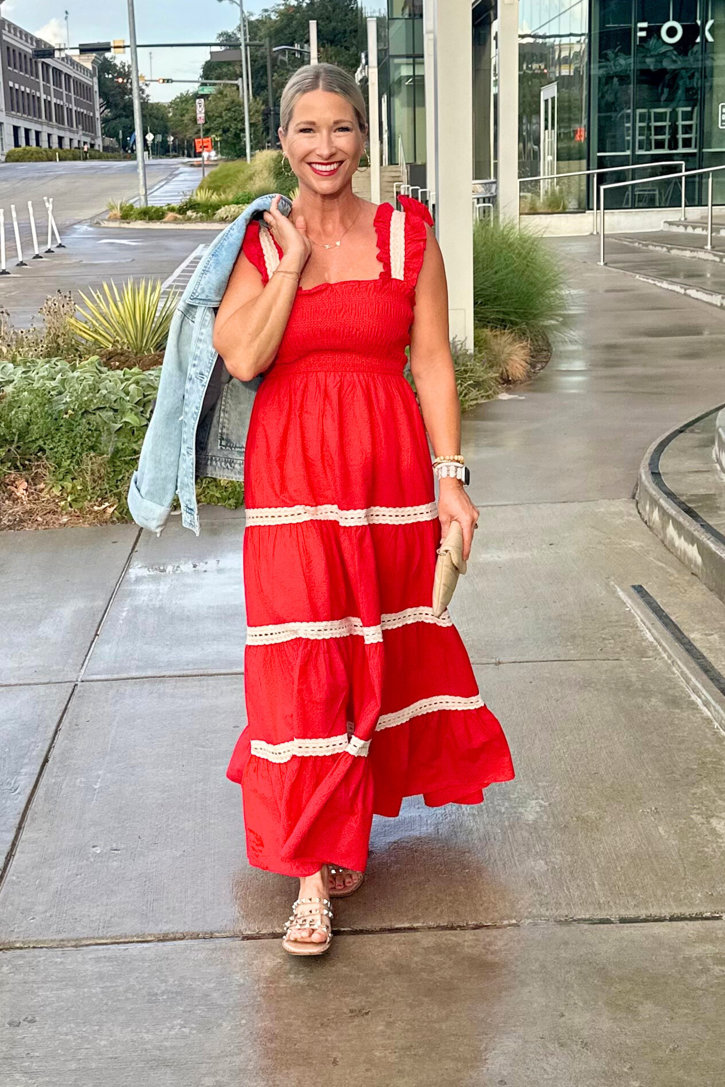 Lady in Red Maxi Dress-maxi dress-Pinch-Go Big U, Women's Fashion Boutique Located in Dallas, TX