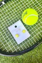 Tennis Ball Stud Earrings-stud earrings-Canvas Style-Go Big U, Women's Fashion Boutique Located in Dallas, TX